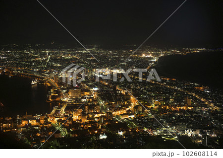 函館山から見た夜景 102608114