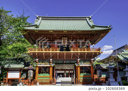 東京都　神田明神　隨神門（ずいしんもん） 102608369