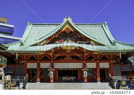 東京都　神田明神　御社殿（国登録有形文化財） 102608373