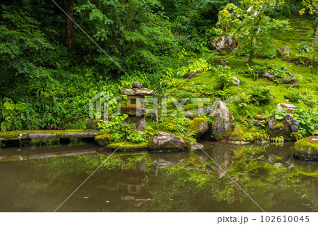 京都大原の夏 緑豊かな三千院 有清園 京都大原の夏 緑豊かな三千院 有清園 102610045
