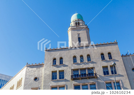 【神奈川の都市風景】横浜みなとみらい周辺の風景（横浜税関） 102610234