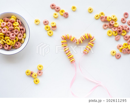 Bracelet made with froot ring shaped cereal for Mothers day Bracelet made with froot ring shaped cereal for Mothers day 102611295