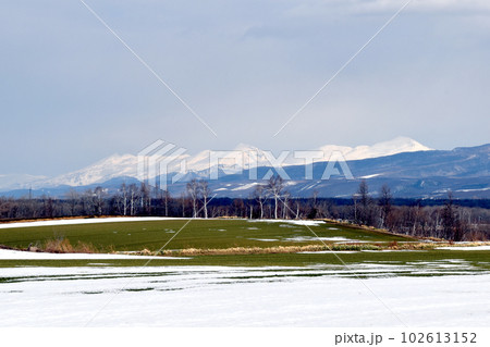 3月の知床連山 102613152