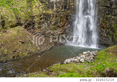 玉簾の滝　新緑 102615214