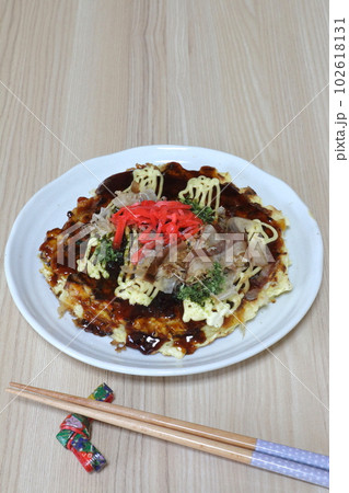 お好み焼き(縦構図) お好み焼き(縦構図) 102618131