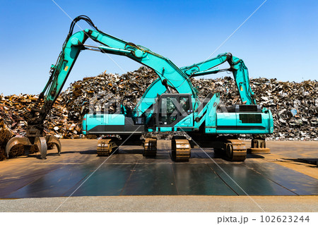 リサイクルターミナル　重機ユンボ 102623244