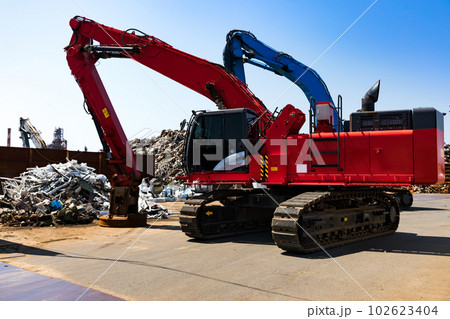 リサイクルターミナル 重機ユンボ リサイクルターミナル 重機ユンボ 102623404