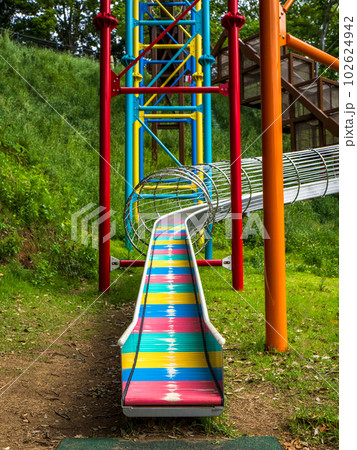 松戸市　21世紀の森と広場の遊具「あそびのすみか」【スパイラルフォレスト】 102624942