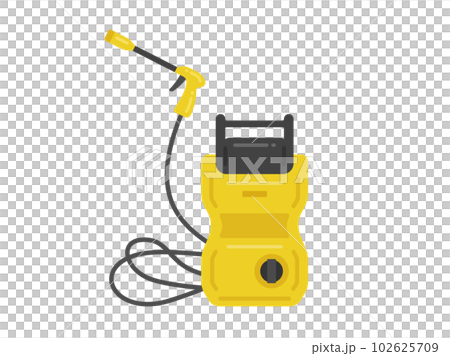 Illustration of a high pressure washer Illustration of a high pressure washer 102625709