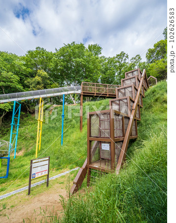 松戸市 21世紀の森と広場の遊具「あそびのすみか」【冒険トレイル】 松戸市 21世紀の森と広場の遊具「あそびのすみか」【冒険トレイル】 102626583