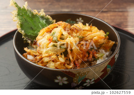 掻き揚げ丼 102627559
