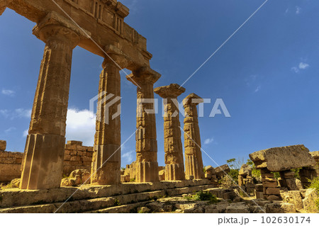 Remains of Greek temples Remains of Greek temples 102630174