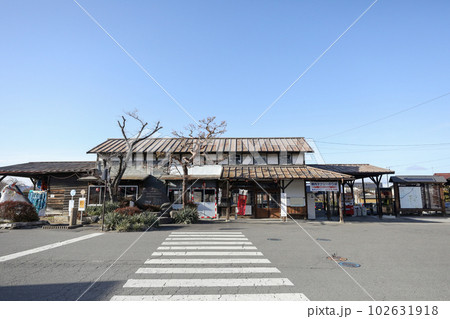 長野県 長野市 冬 旧松代駅 長野県 長野市 冬 旧松代駅 102631918