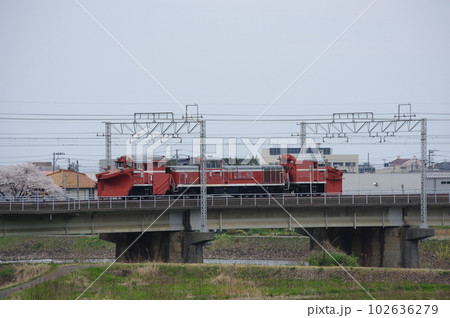 えちごトキめき鉄道 DE15ラッセル回送 能生川鉄橋 えちごトキめき鉄道 DE15ラッセル回送 能生川鉄橋 102636279