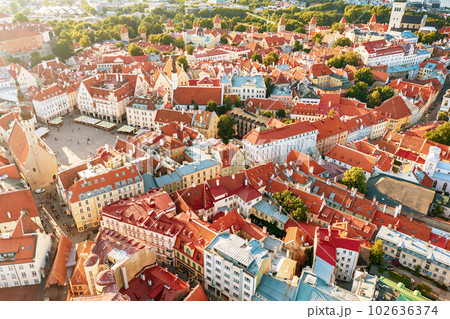 Aerial View of Tallinn Aerial View of Tallinn 102636374