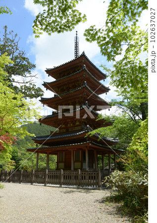 海住山寺　五重塔　京都府木津川市加茂町 102637027