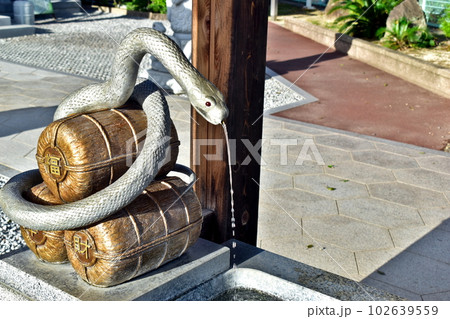 岩国白蛇神社 岩国 山口 白蛇神社 神社の写真素材 [102639559] - PIXTA