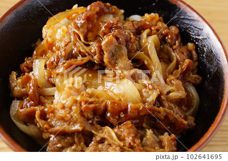 美味しいカルビ牛丼 美味しいカルビ牛丼 102641695