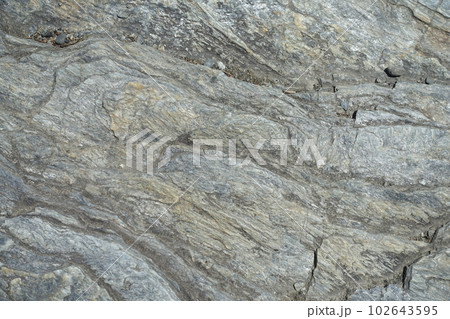岩の表面　岩肌の質感・背景（長瀞岩畳の表面） 102643595