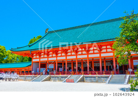 平安神宮 大極殿 京都府 日本 平安神宮 大極殿 京都府 日本 102643924