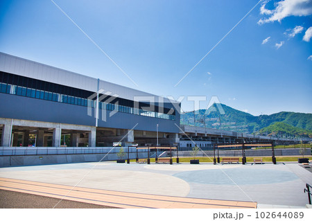 開業待ち遠しい北陸新幹線 越前たけふ駅 開業待ち遠しい北陸新幹線 越前たけふ駅 102644089