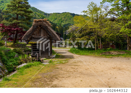 世界遺産 白川郷合掌造り集落 世界遺産 白川郷合掌造り集落 102644312