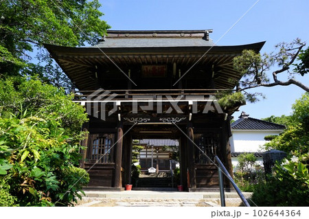 岡山県津山市にある曹洞宗の寺院「少林寺」：山門 102644364