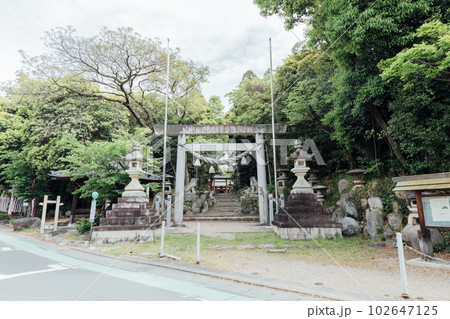 志氐神社（しで神社）　鳥居 102647125