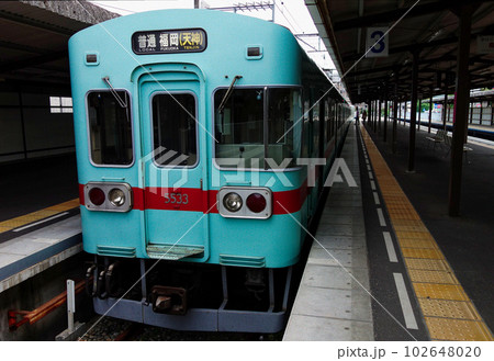 西鉄太宰府駅　6000形車両 102648020