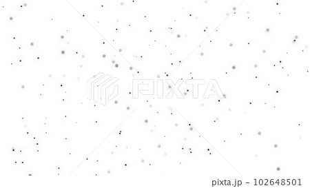 Abstract Small Snow Particles Isolated...のイラスト素材 [102648501] - PIXTA