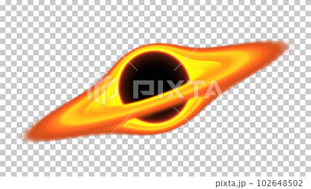 Black Hole Loop Animation on Black Background Isolated Transparent Alpha PNG 102648502