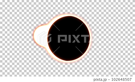 Sun Solar Eclipse the Moon in Space Isolated Transparent Alpha PNG Sun Solar Eclipse the Moon in Space Isolated Transparent Alpha PNG 102648507