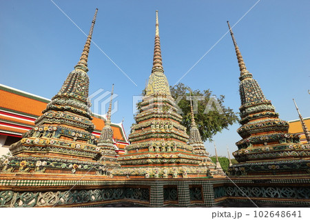 タイ　ワット・ポーの仏塔 102648641