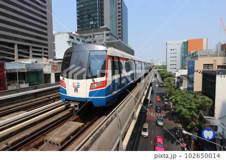 バンコク　シーロム線の電車 102650014