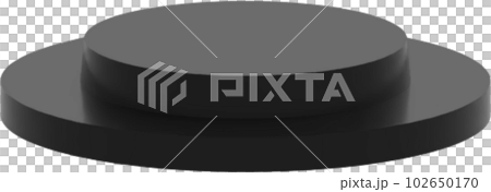 3d realistic podium 102650170