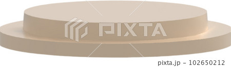 3d realistic podium 102650212