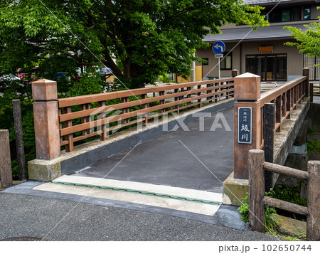 道路橋の両端に設けられた伸縮装置【温度変化等による橋桁の伸び縮みに対応する隙間（遊間）を埋める装置】 102650744