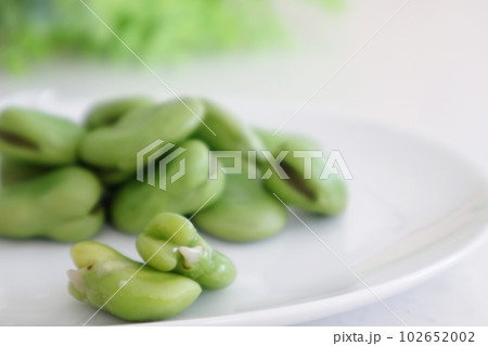 湯がいたそら豆 102652002