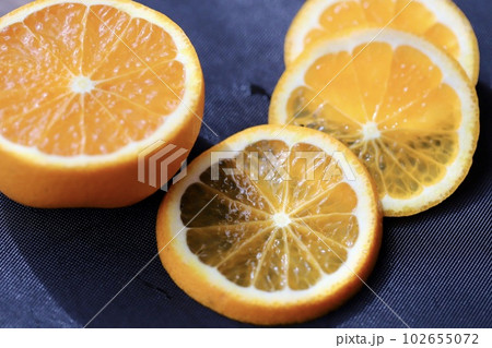 清美オレンジ　輪切りスライス　果物 102655072