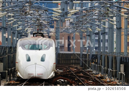 【JR九州】800系「つばめ」(九州新幹線:熊本駅) 【JR九州】800系「つばめ」(九州新幹線:熊本駅) 102658508