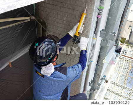 住宅塗装02 目地コーキング 住宅塗装02 目地コーキング 102659126