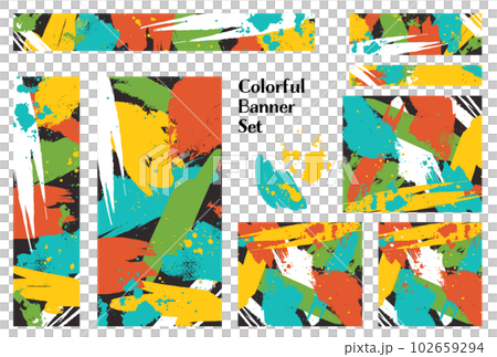 Banner set_abstract 102659294