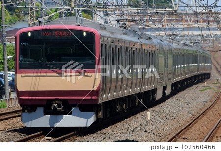 E531系 K423編成 赤電 常磐線 北小金 E531系 K423編成 赤電 常磐線 北小金 102660466