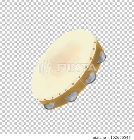 タンバリンのイラスト タンバリンのイラスト 102660547