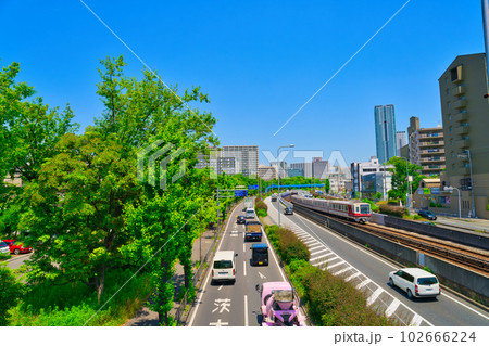 【大阪府】6月・北大阪急行で大阪モノレール・千里中央駅へ 【大阪府】6月・北大阪急行で大阪モノレール・千里中央駅へ 102666224