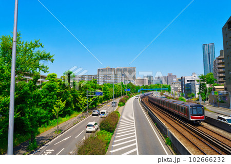 【大阪府】6月・北大阪急行で大阪モノレール・千里中央駅へ 【大阪府】6月・北大阪急行で大阪モノレール・千里中央駅へ 102666232