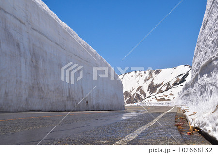 立山　雪の大谷 102668132