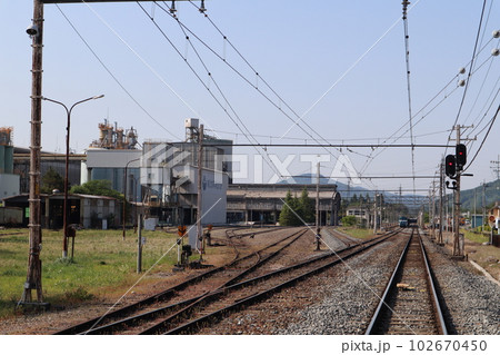 秩父鉄道の貨物駅・武州原谷駅 秩父鉄道の貨物駅・武州原谷駅 102670450