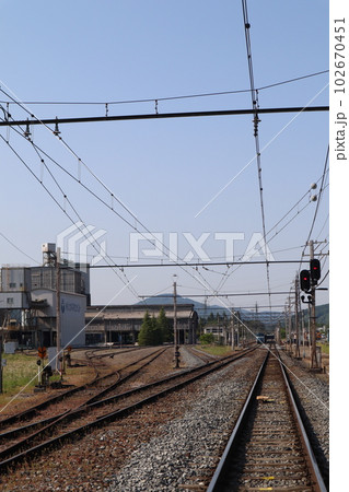 秩父鉄道の貨物駅・武州原谷駅 秩父鉄道の貨物駅・武州原谷駅 102670451