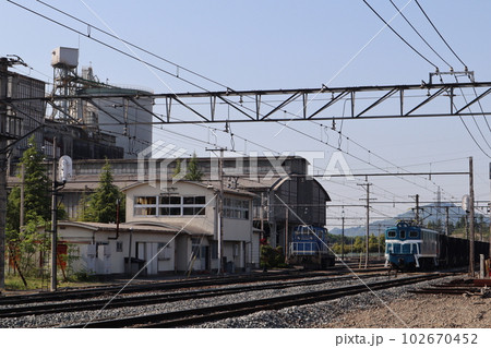 秩父鉄道の貨物駅・武州原谷駅 秩父鉄道の貨物駅・武州原谷駅 102670452